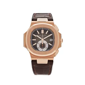PP Luxury Watches Nautilus 5980R-001 'Tiffany & Co' Chronograph Date Rose Gold (2022)