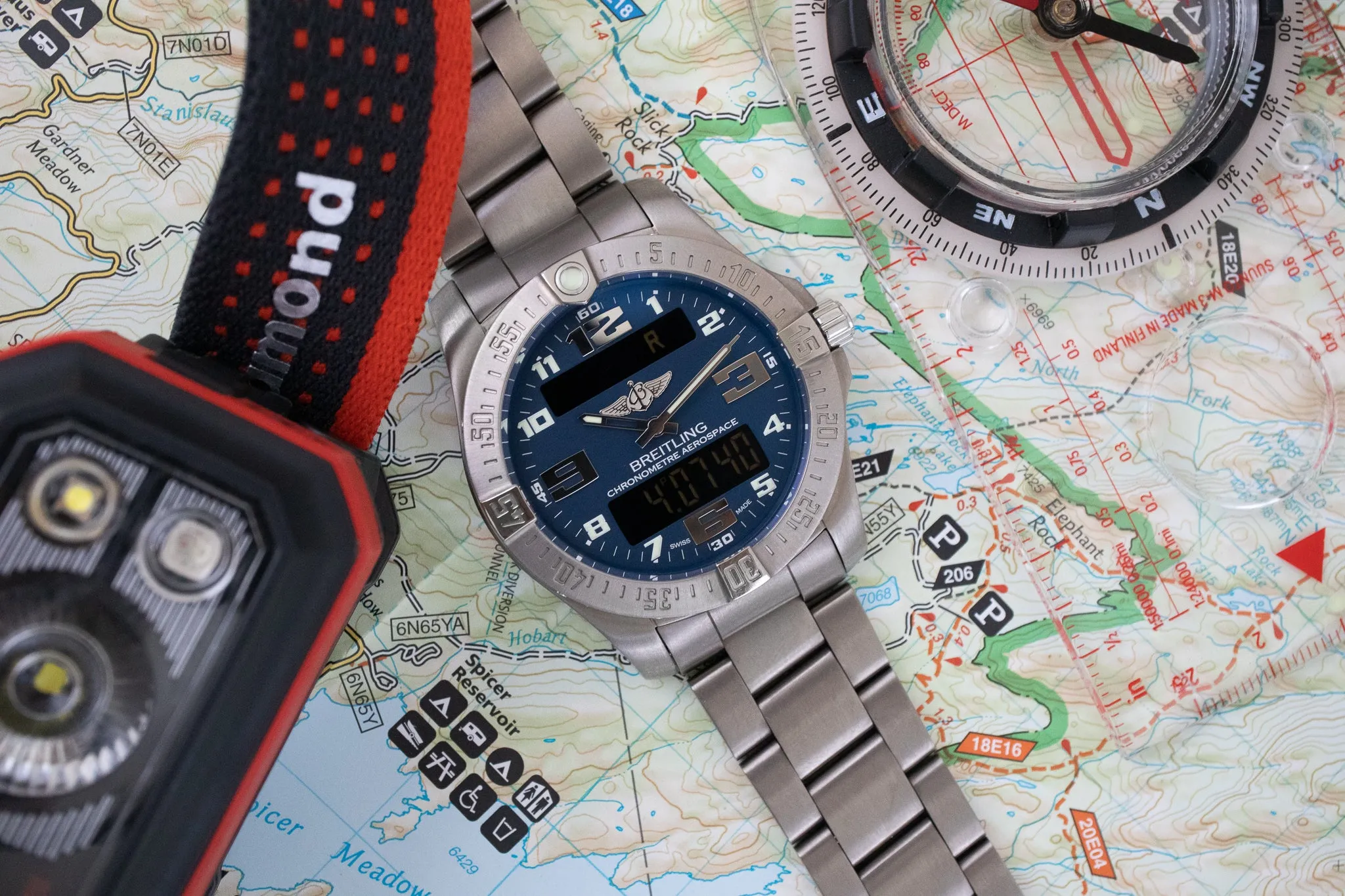 Pre-Owned: Breitling E79363 Aerospace Evo Titanium