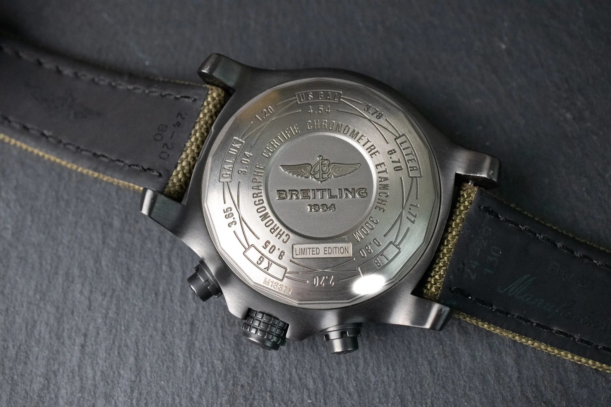 Pre-Owned: Breitling Super Avenger ll Blacksteel