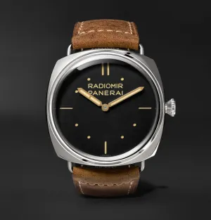 Radiomir S.L.C. 3 Days Acciaio Hand-Wound 47mm Steel and Leather Watch
