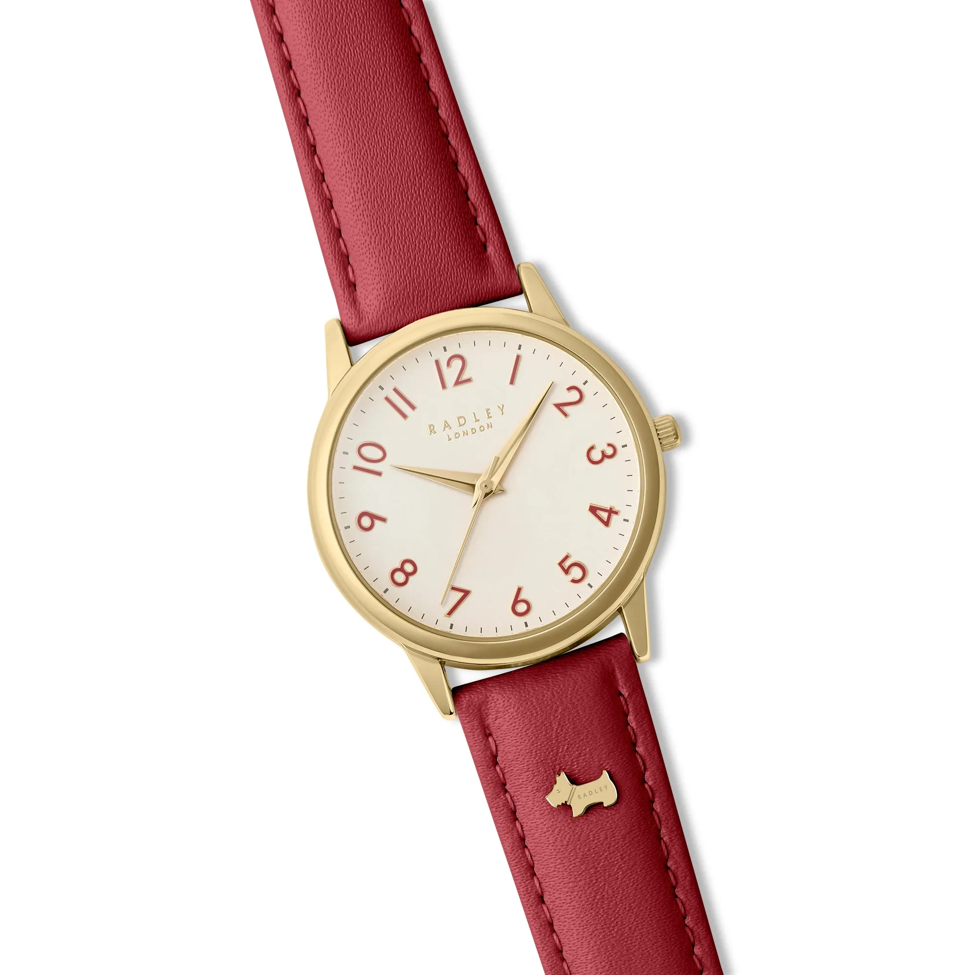 Radley Red Southwark Park Leather Watch