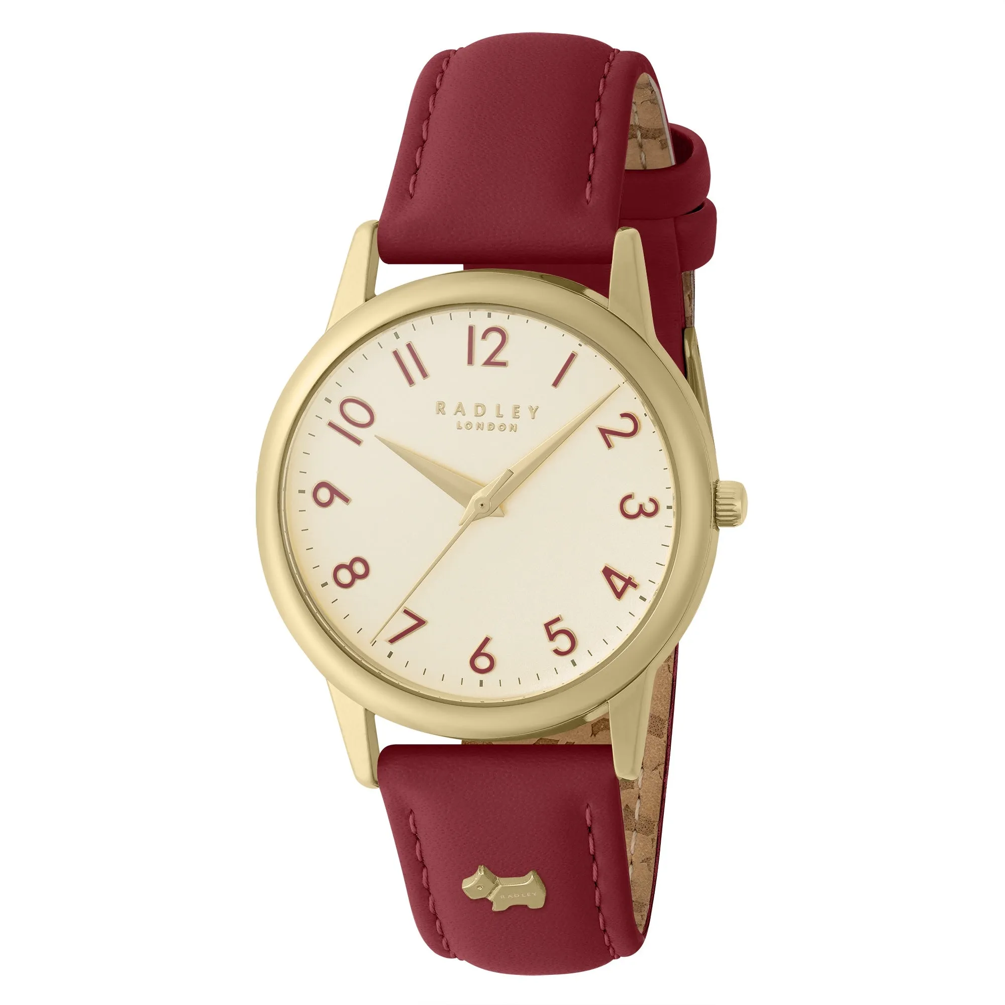 Radley Red Southwark Park Leather Watch