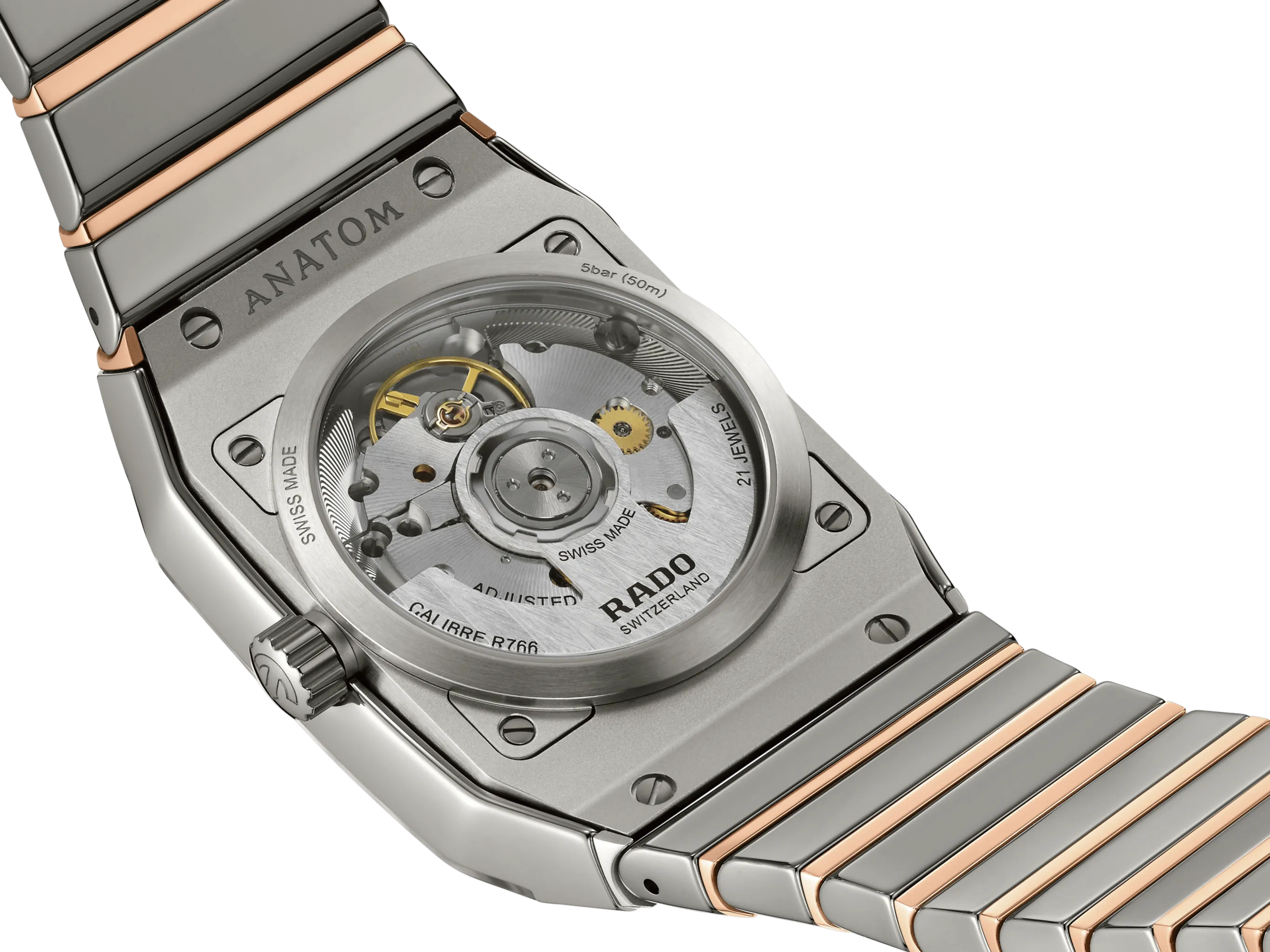 RADO Anatom Automatic 32.5mm Grey Ceramic Men's Watch R10203102