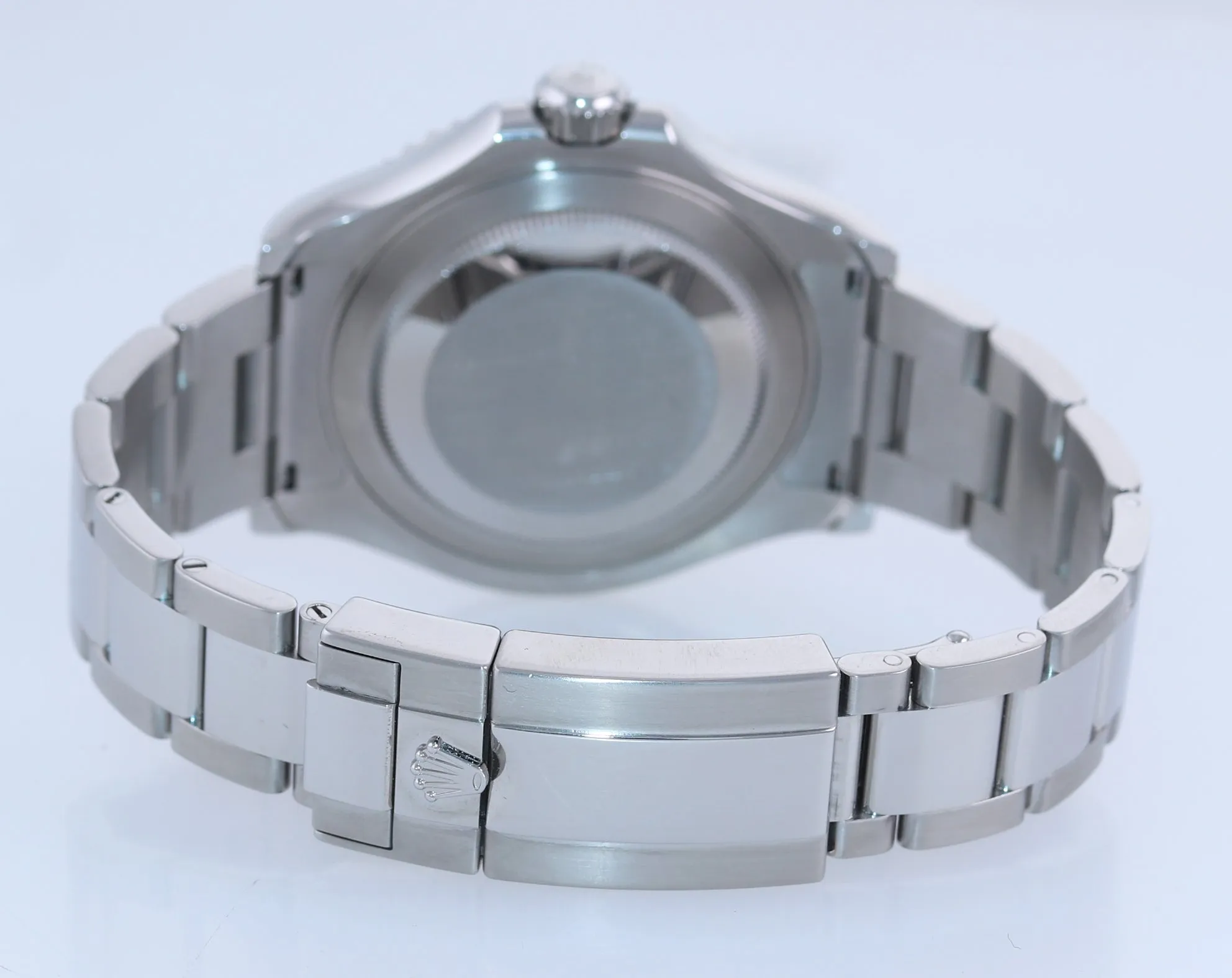 Random Serial Rolex Yacht-Master 116622 Steel Platinum Blue 40mm Watch Box