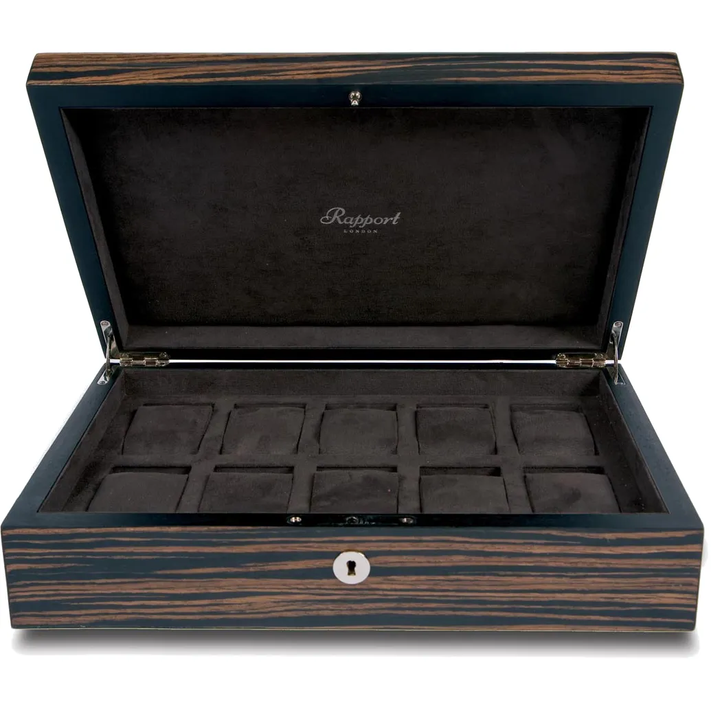 Rapport - Heritage 10 Watch Box in Macassar | L273