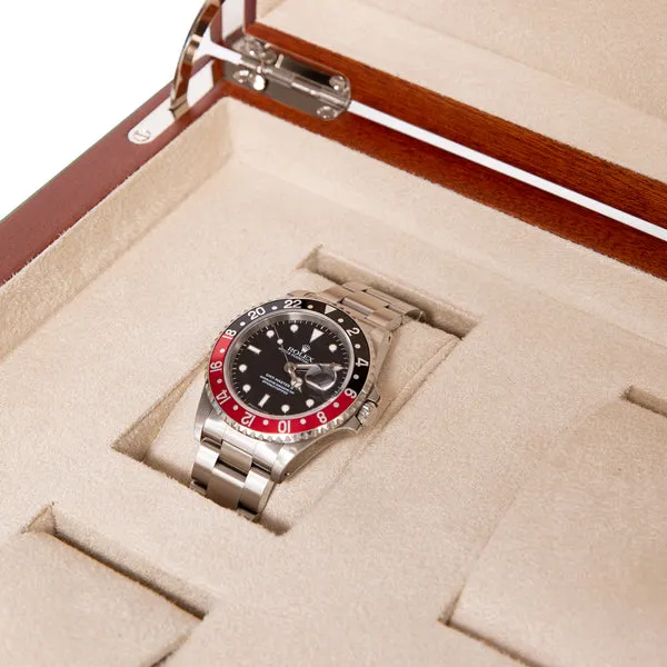 Rapport - Heritage 4 Watch Box in Green Lacquer | L405