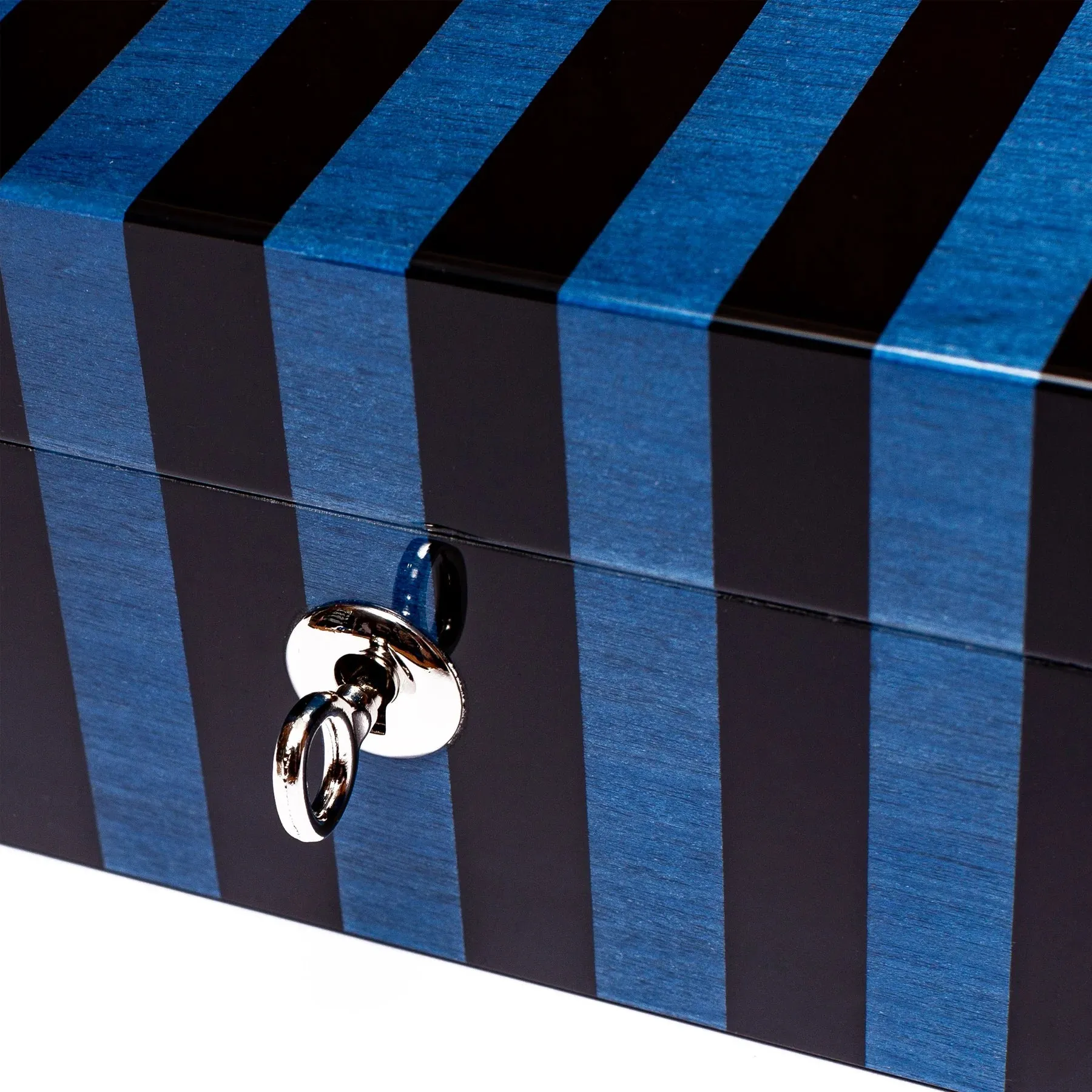 Rapport Labyrinth Ten Watch Box -10 Watches (Blue)