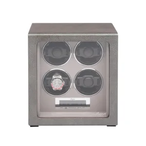 Rapport Quantum Quad Watch Winder - Silver
