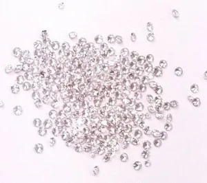 RARE Natural Round Cut Fancy Color Light Pink Loose Diamond 1.50 CTW Lot 1mm SI1