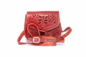 Red Leather Purse