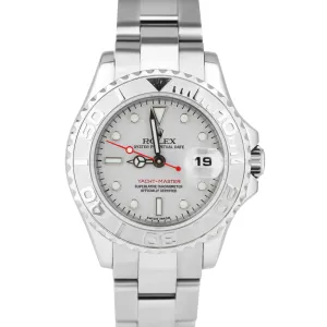 REHAUT Ladies Rolex Yacht-Master 169622 Stainless Platinum Rolesium 29mm Watch