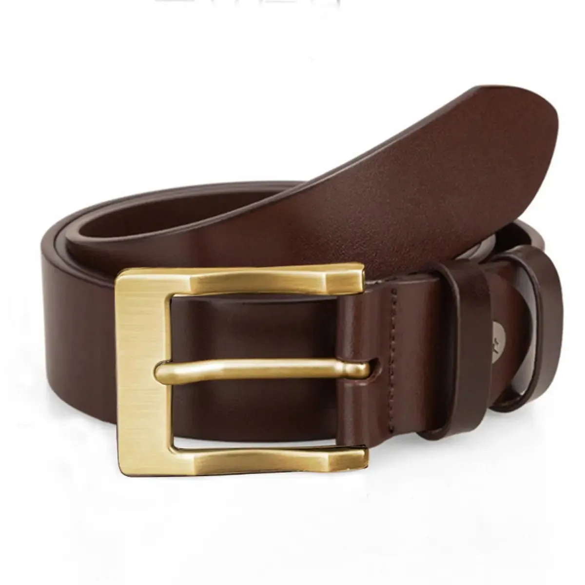 Retro casual leather belt