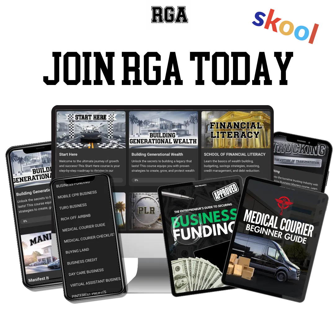 RGA Rich Generation Academy Course  MRR Resell Rights Community Support Digital Marketing