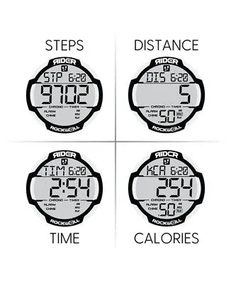 ROCKWELL THE COLISEUM FIT WATCH GREEN LINE BORDER PATROL