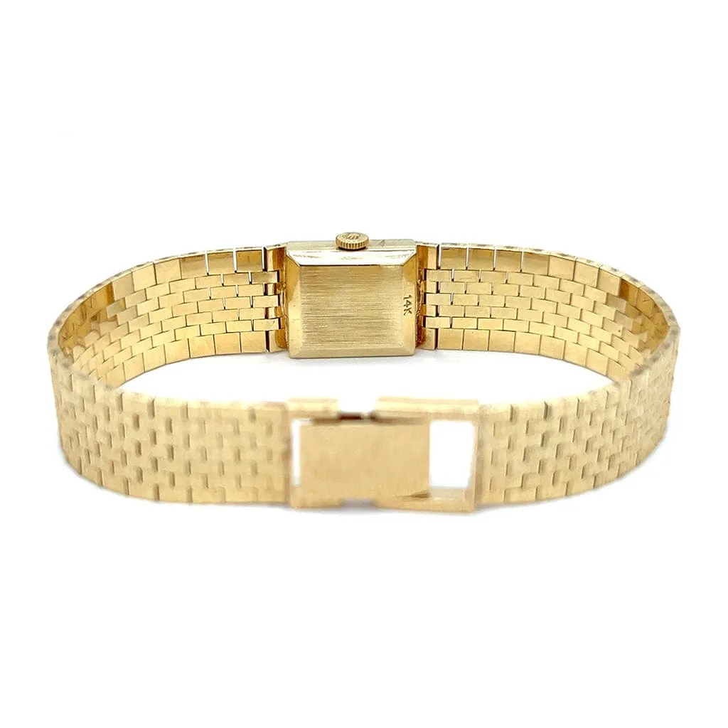 Rolex 14kt Yellow Gold Cocktail Mesh Watch - Pre-Owned