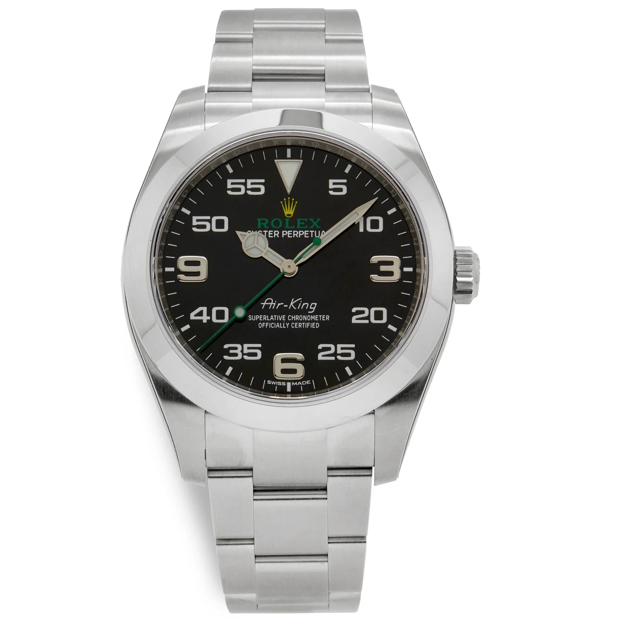 Rolex Air-King 116900 Black Dial Automatic Men's Watch