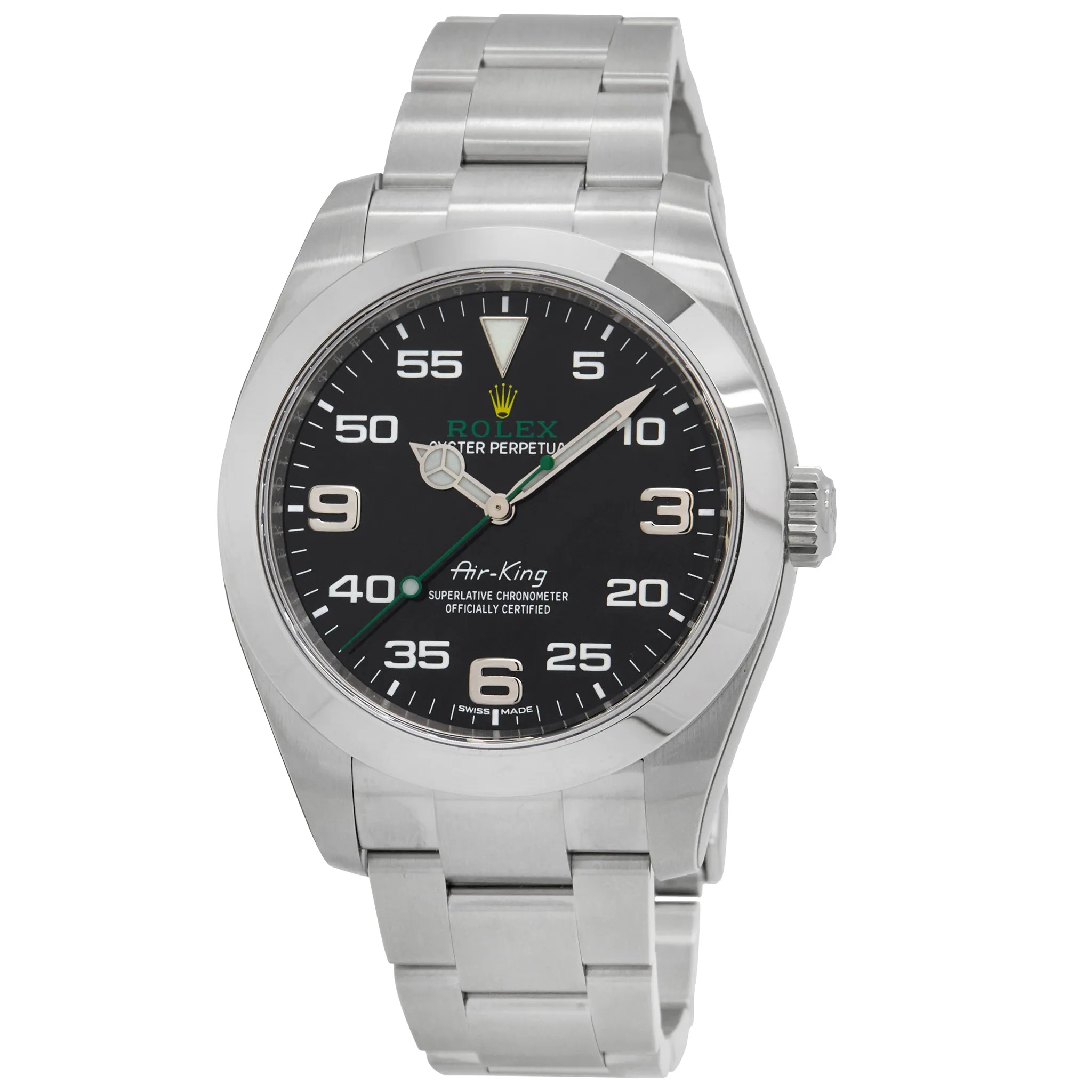Rolex Air-King 116900 Black Dial Automatic Men's Watch