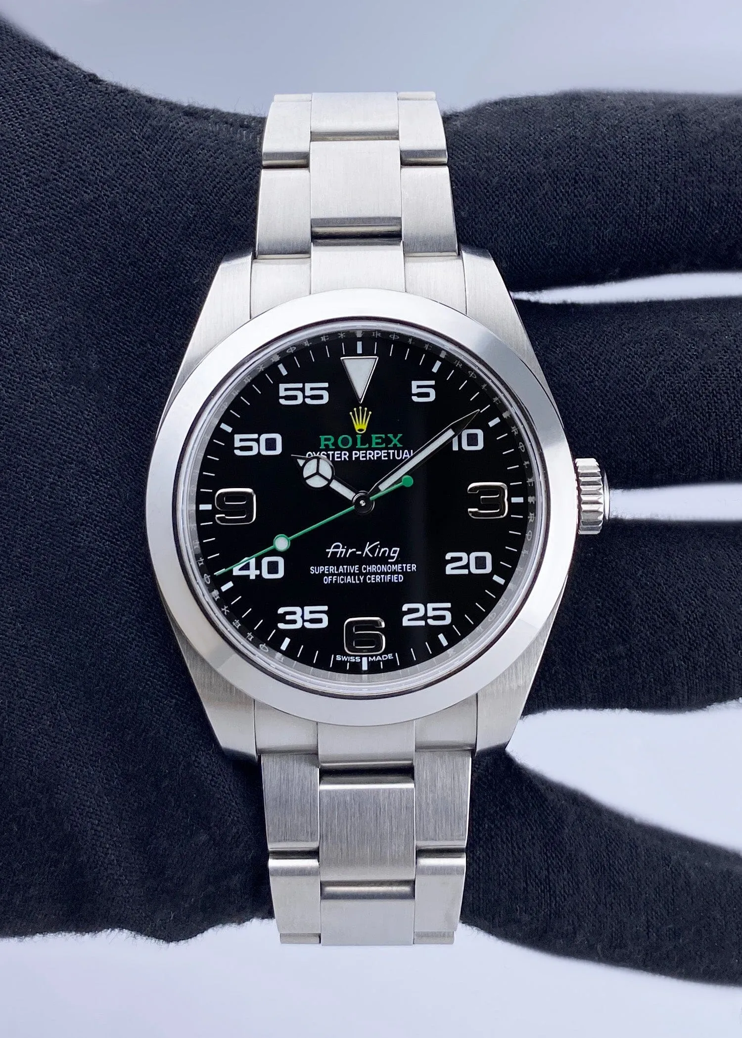 Rolex Air King 116900 Mens Watch Box Papers