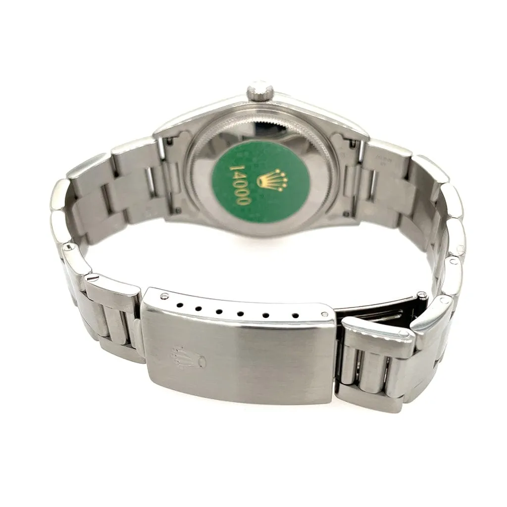 Rolex Air-King White Dial 14000 - Pre-Owned