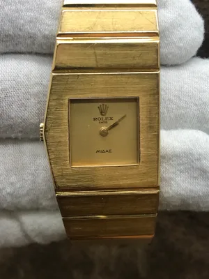 Rolex Cellini 9768 Champagne Dial Manual Widning Women's Watch