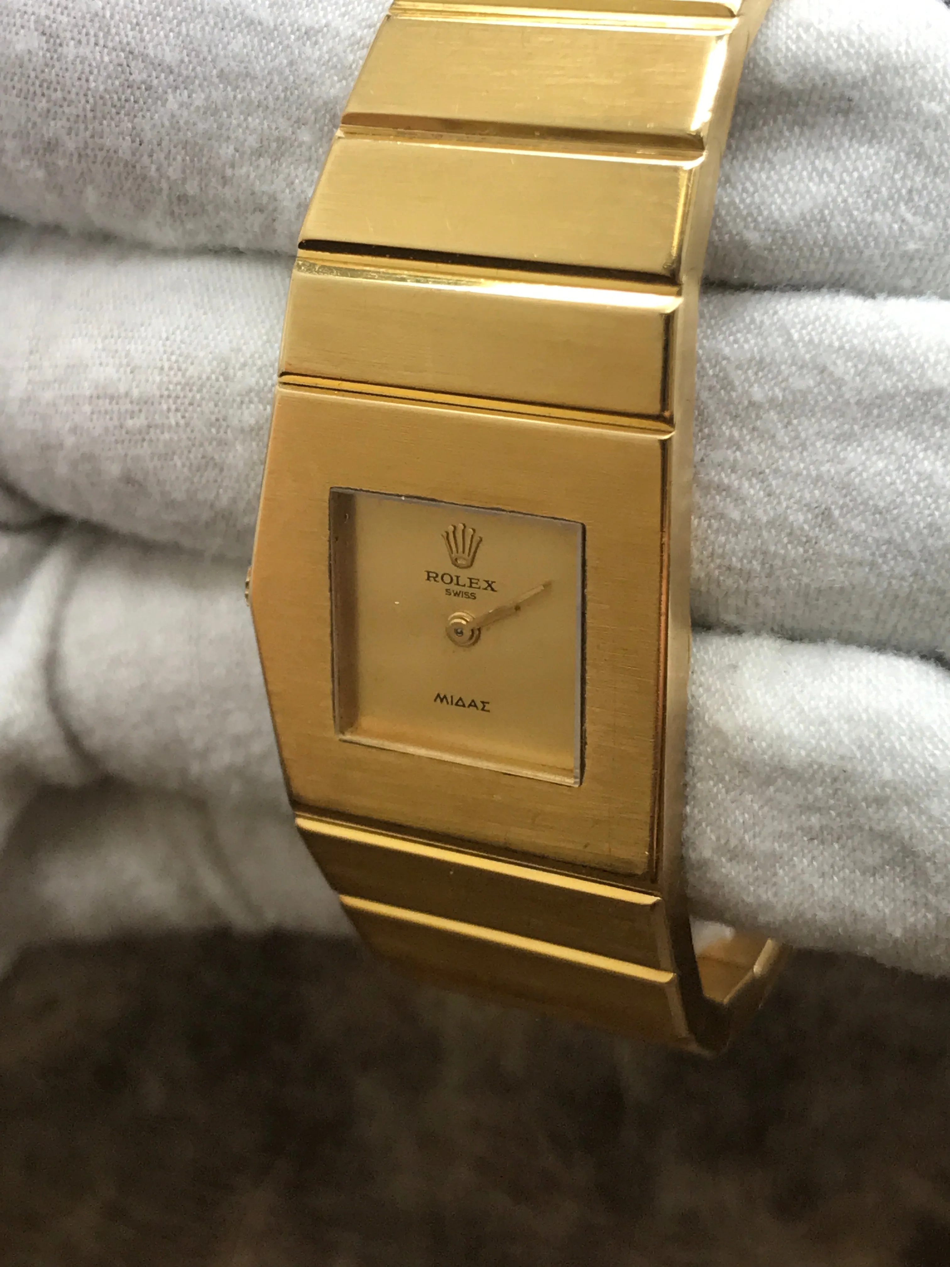 Rolex Cellini 9768 Champagne Dial Manual Widning Women's Watch
