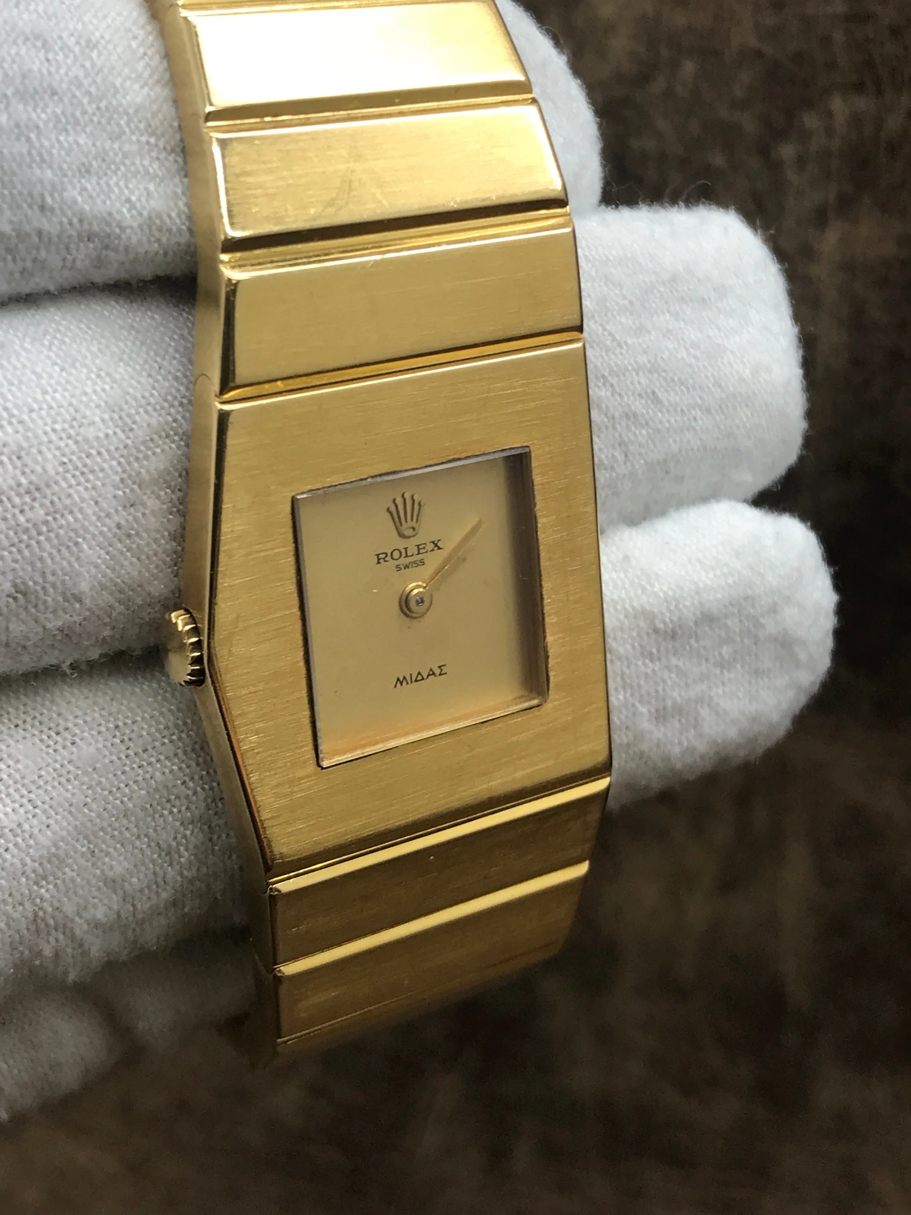 Rolex Cellini 9768 Champagne Dial Manual Widning Women's Watch