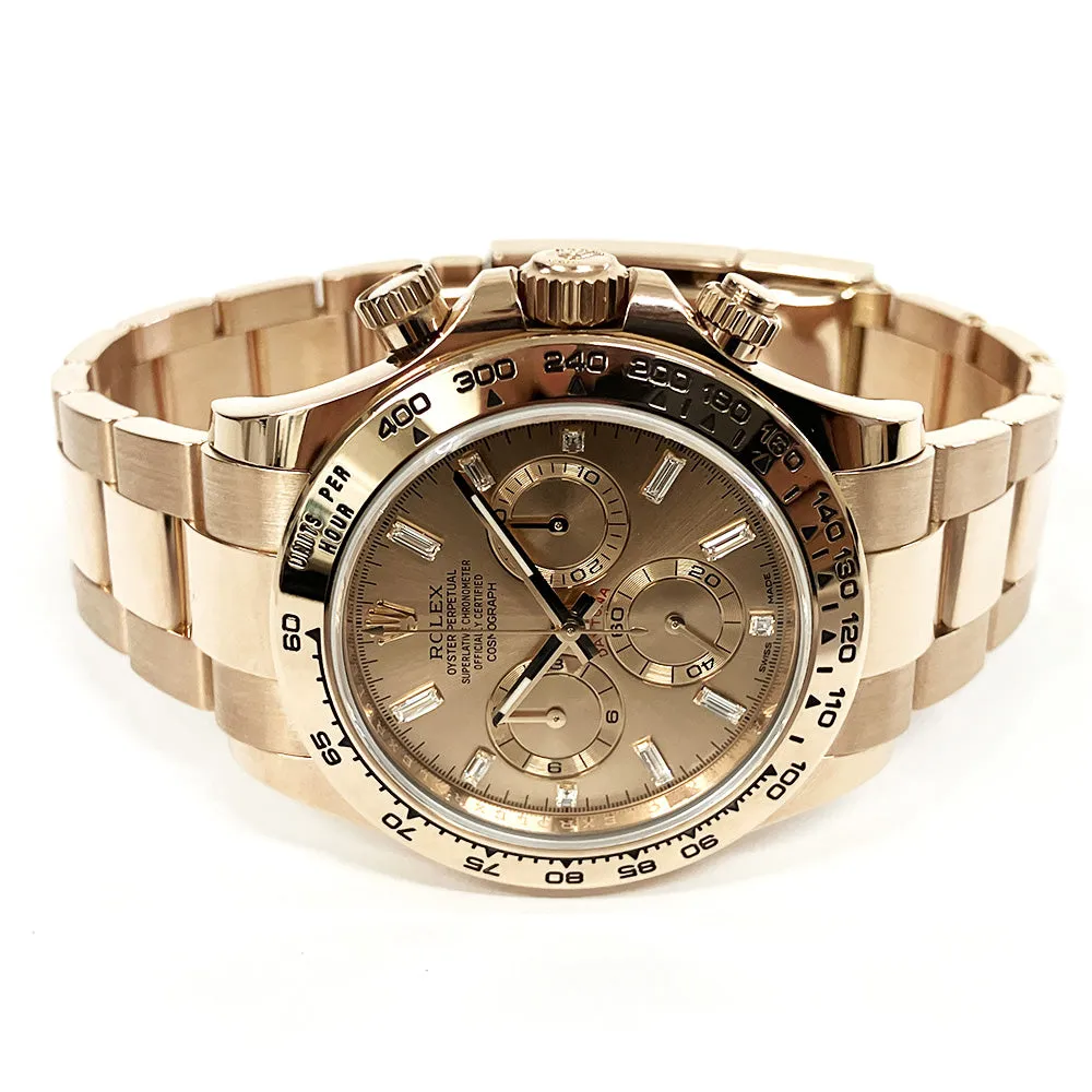 Rolex Cosmograph Daytona 116505 Pink Diamond Dial Jun 2018