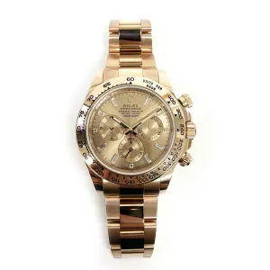 Rolex Cosmograph Daytona 116505 Pink Diamond Dial Jun 2018