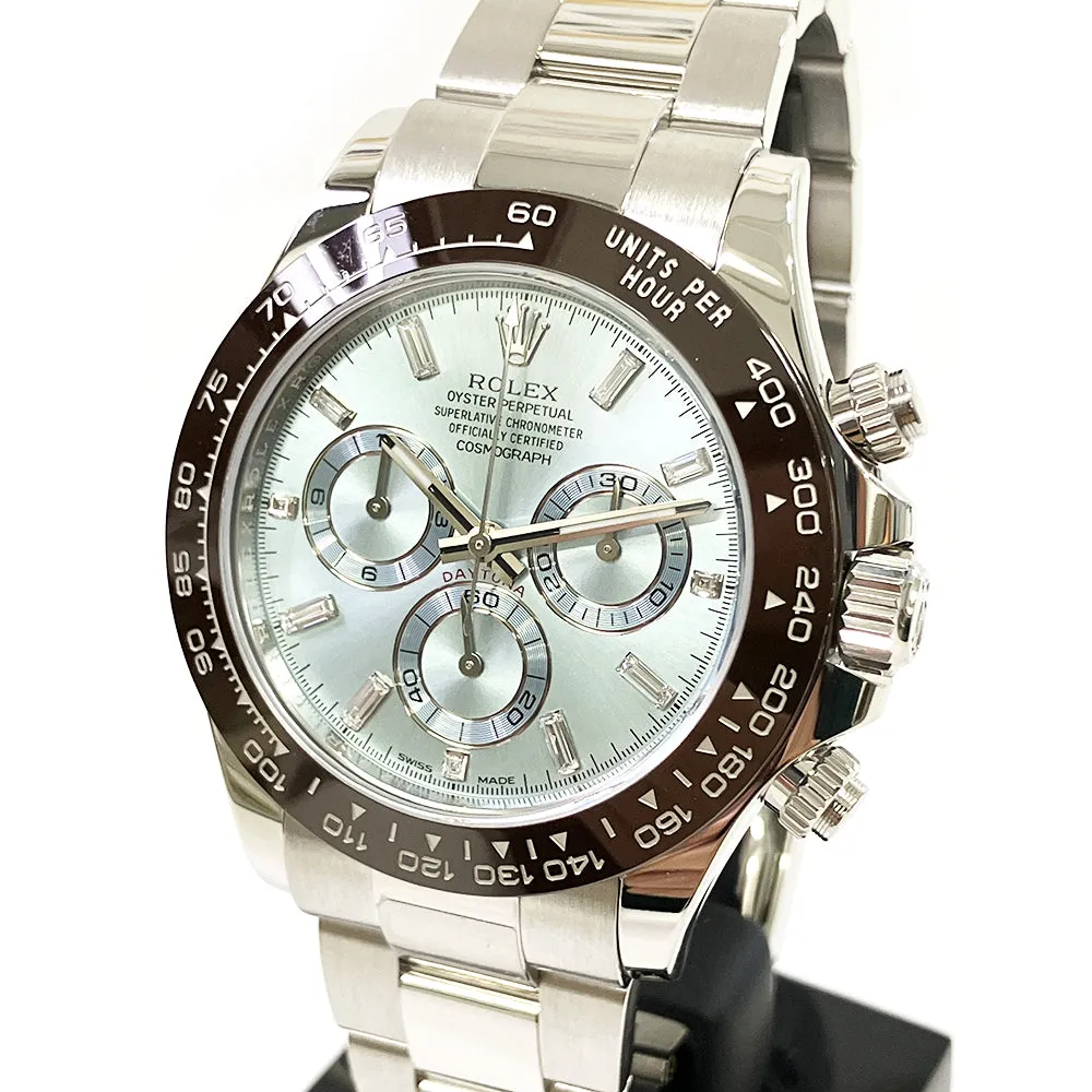 Rolex Cosmograph Daytona 116506 Ice Blue Dial Mar 2018