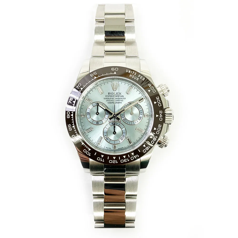 Rolex Cosmograph Daytona 116506 Ice Blue Dial Mar 2018