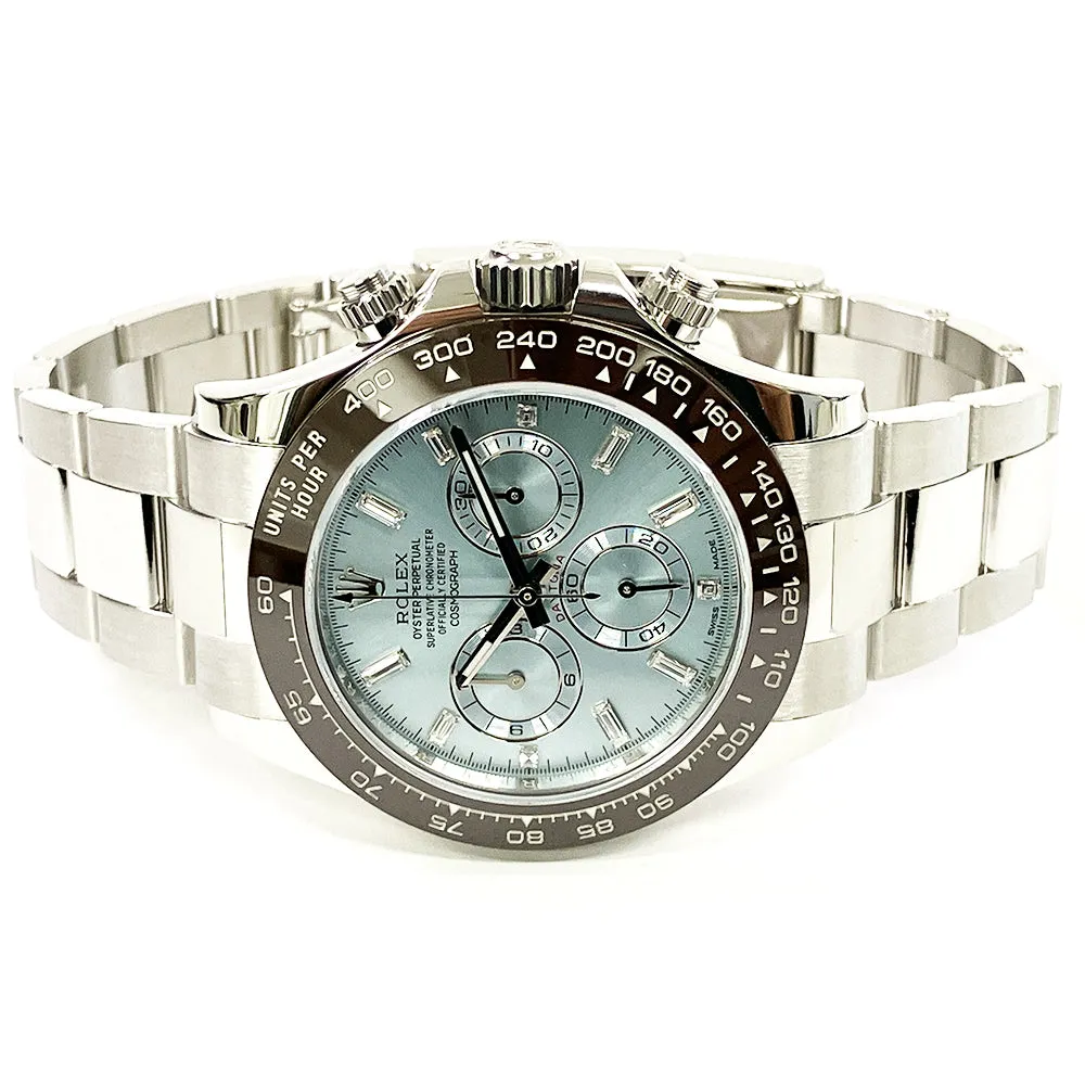 Rolex Cosmograph Daytona 116506 Ice Blue Dial Mar 2018