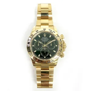 Rolex Cosmograph Daytona 116508 Green Dial Aug 2018