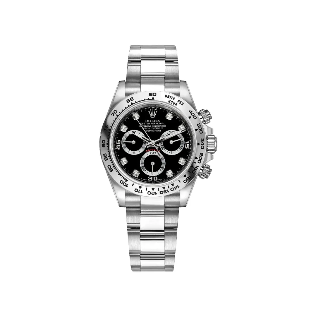 Rolex Cosmograph Daytona 116509 Black Diamond Dial