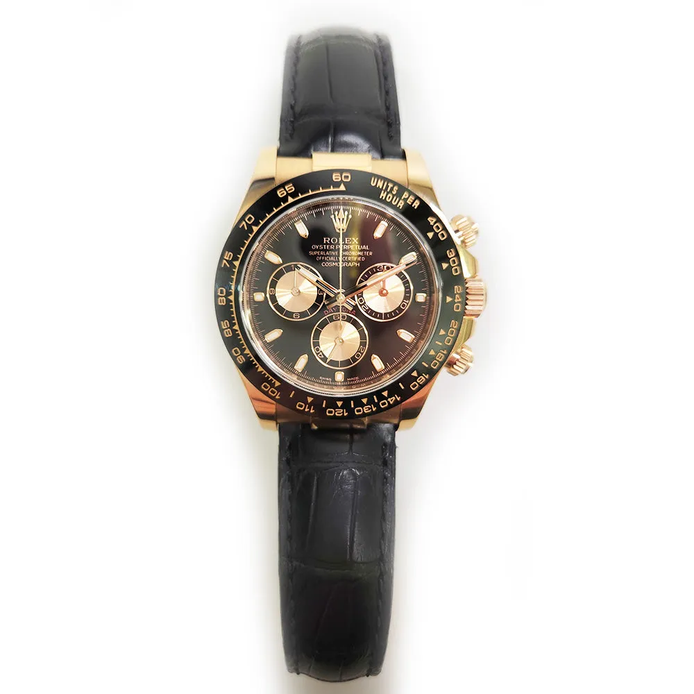 Rolex Cosmograph Daytona 116515LN Black Dial Jan 2016