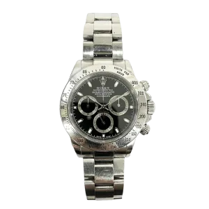 Rolex Cosmograph Daytona 116520 Black Dial