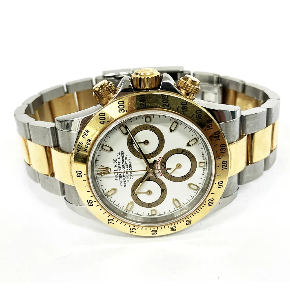 Rolex Cosmograph Daytona 116523 White Dial Feb 2003