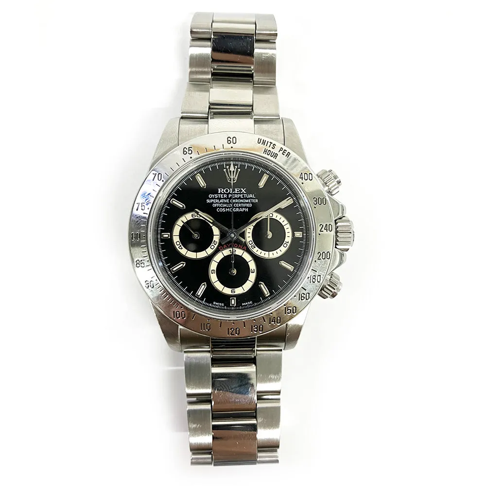 Rolex Cosmograph Daytona 16520 Black Dial Mar 2000