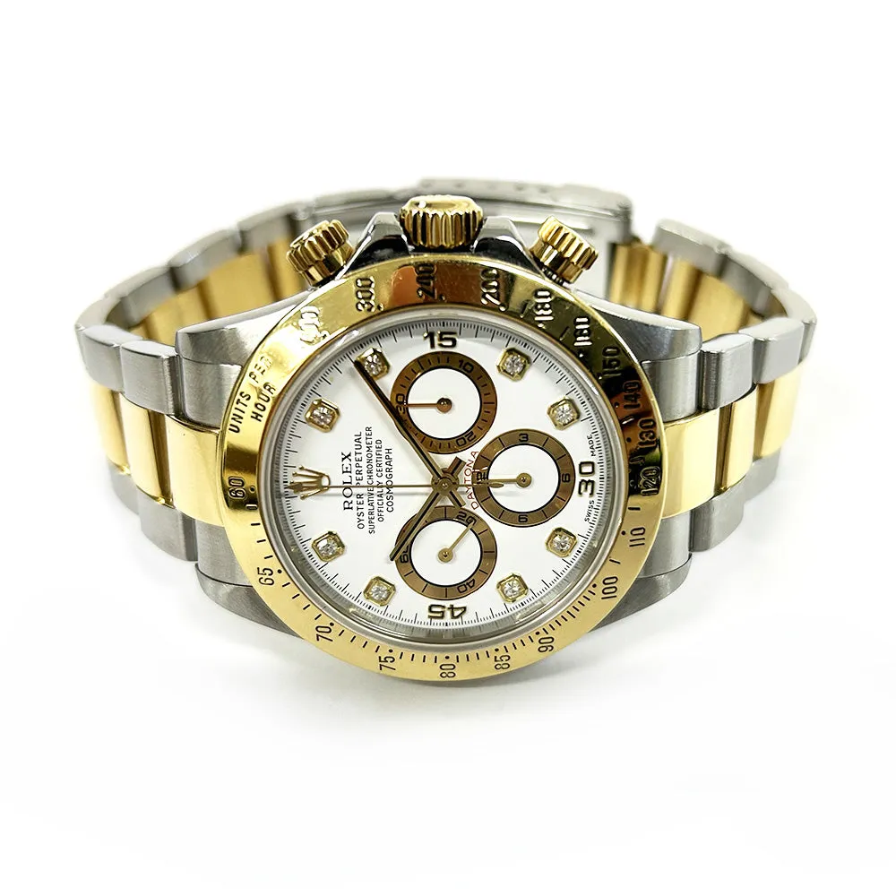 Rolex Cosmograph Daytona 16523 White Dial Feb 2000