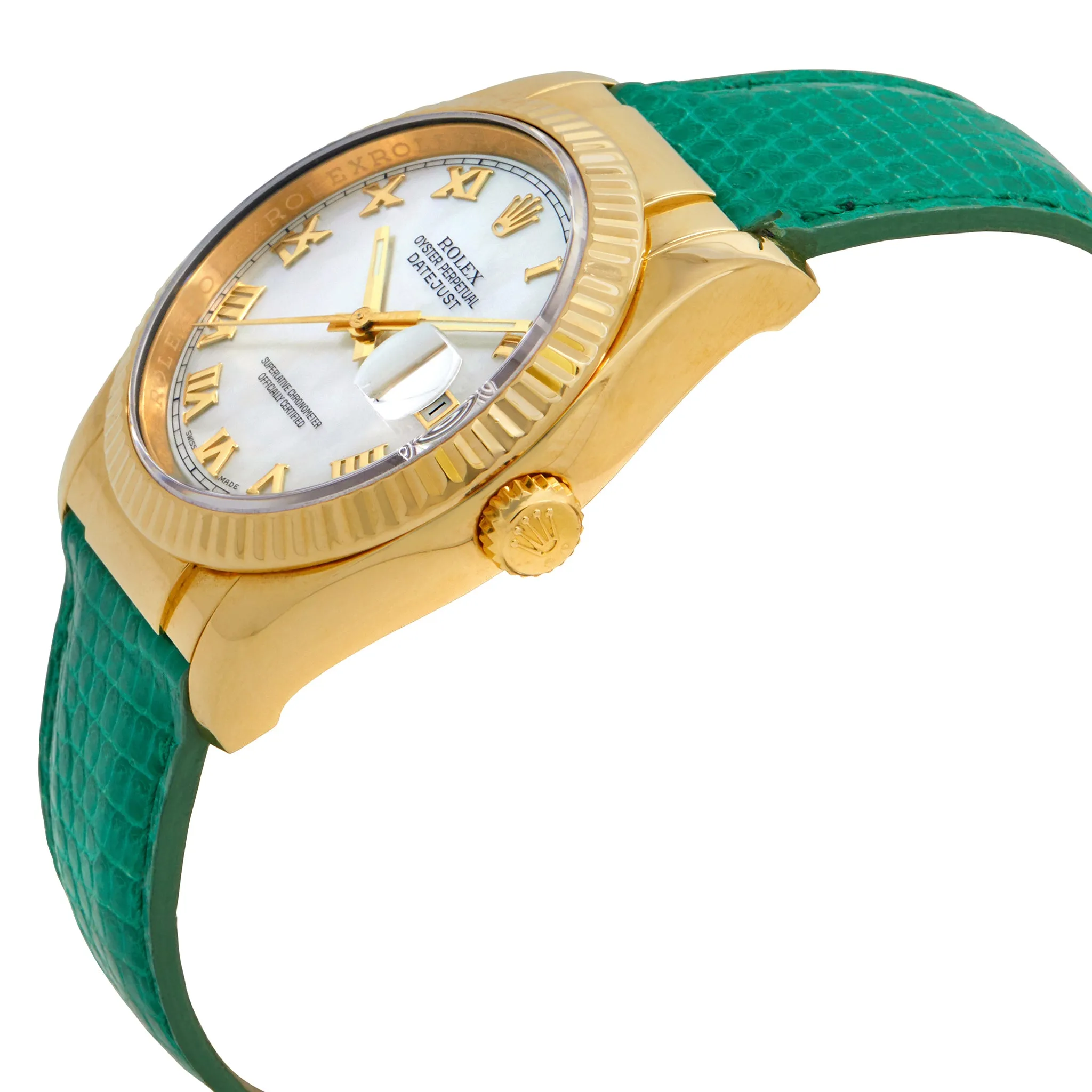 Rolex Datejust 116138 Mother of Pearl Dial Automatic Watch