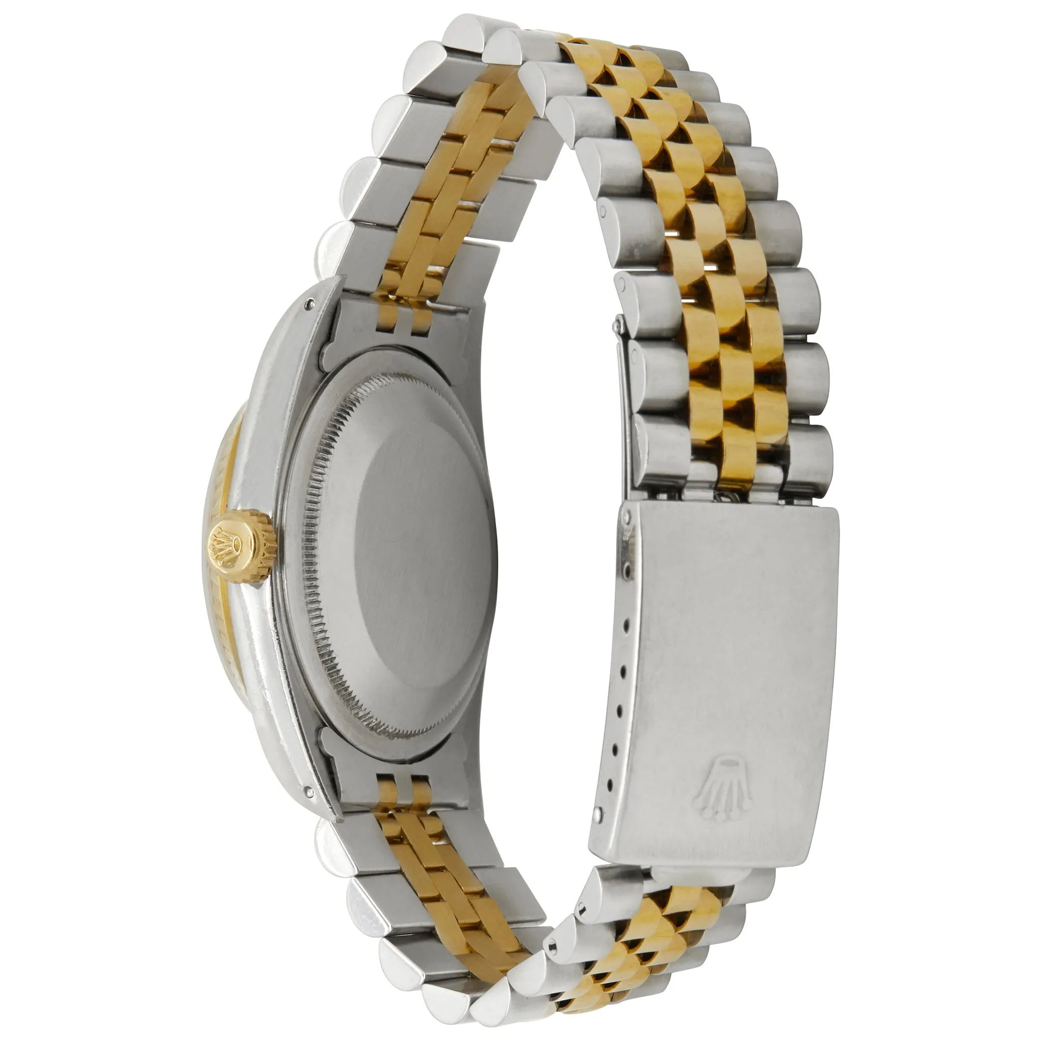 Rolex Datejust 16233 Gold Dial Automatic Watch