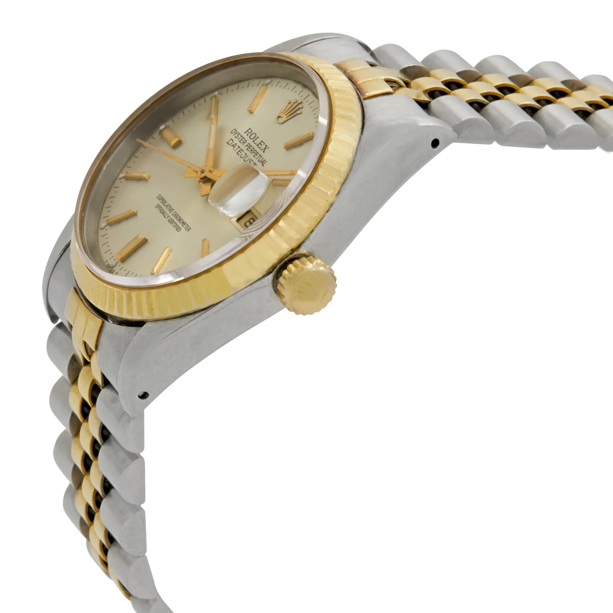 Rolex Datejust 16233 Silver Dial Automatic Watch