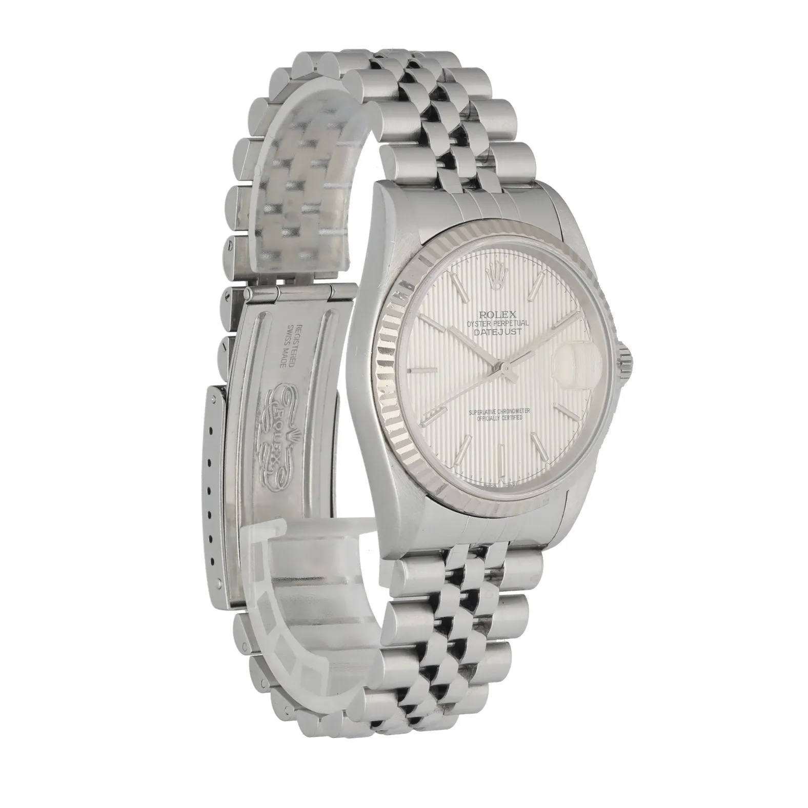 Rolex Datejust 16234 Tapestry Mens Watch