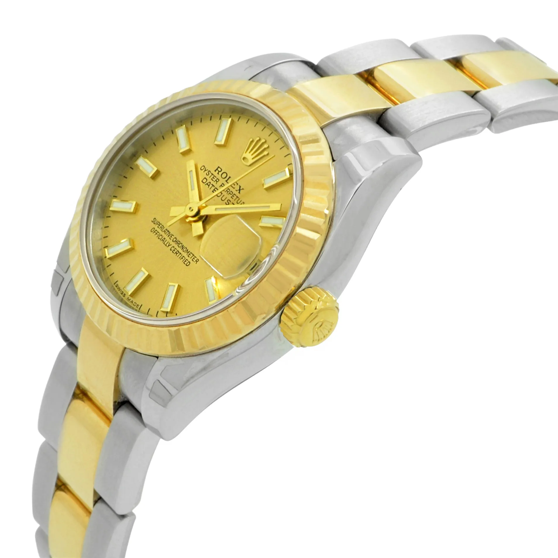 Rolex Datejust 179173 Champagne Dial Automatic  Women's Watch