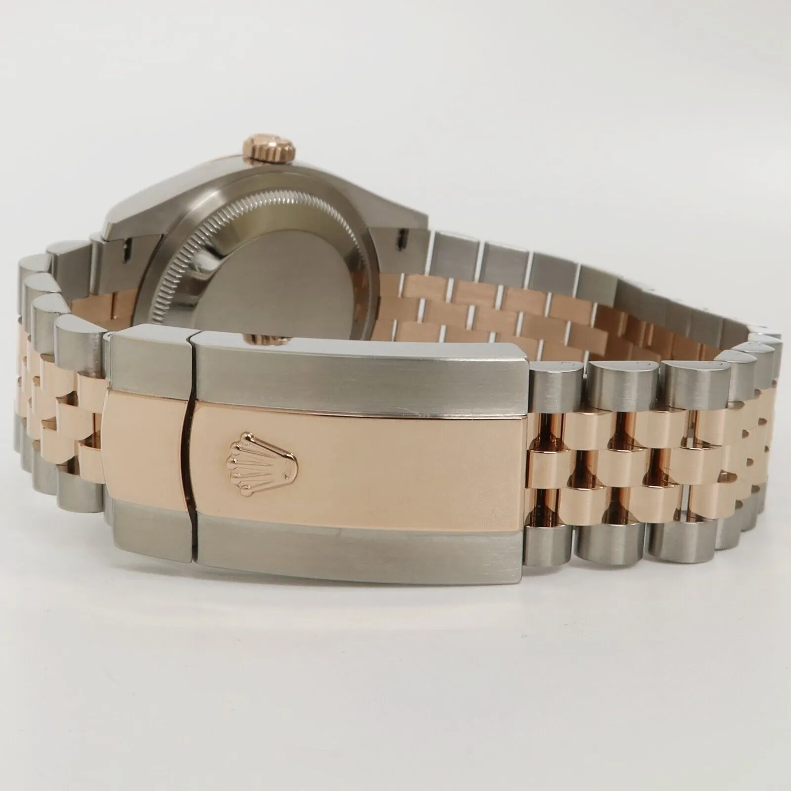 Rolex Datejust 36 18kt Rose Gold & Stainless Steel Wimbledon Dial Jubilee 126231