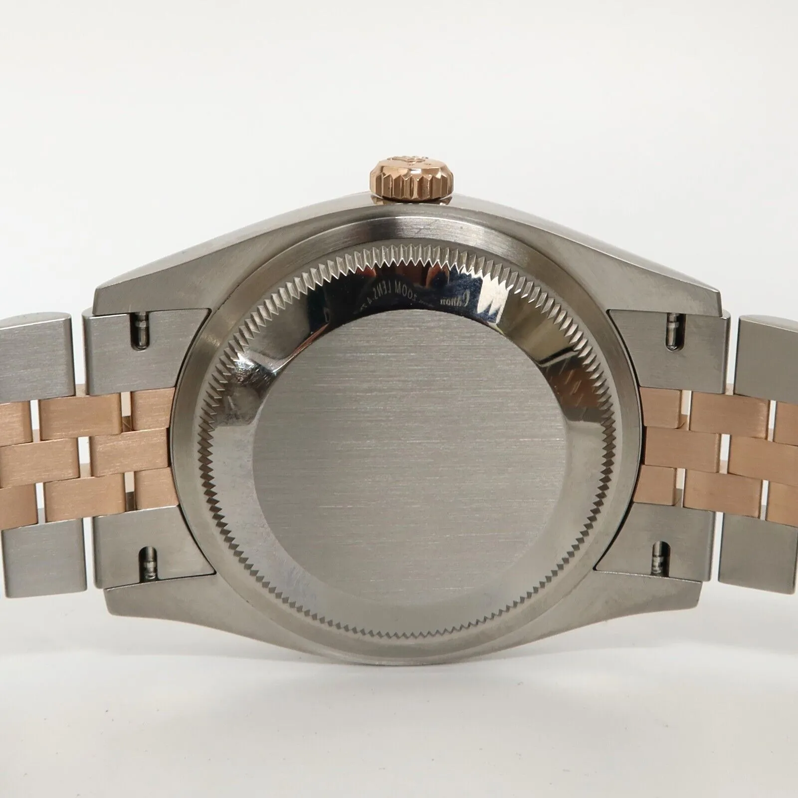 Rolex Datejust 36 18kt Rose Gold & Stainless Steel Wimbledon Dial Jubilee 126231