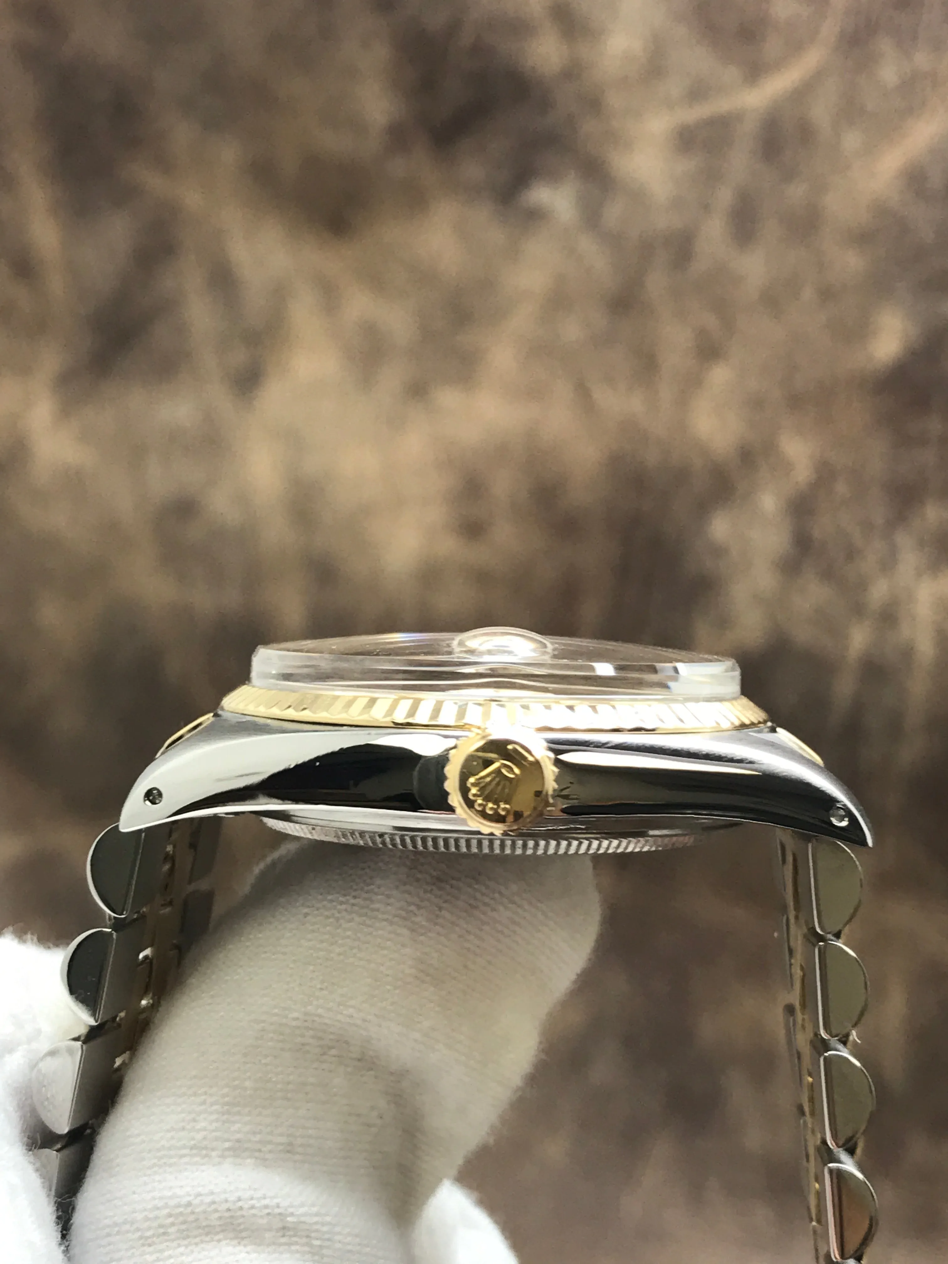 Rolex Datejust 36mm 16013 Champagne Dial Automatic Watch