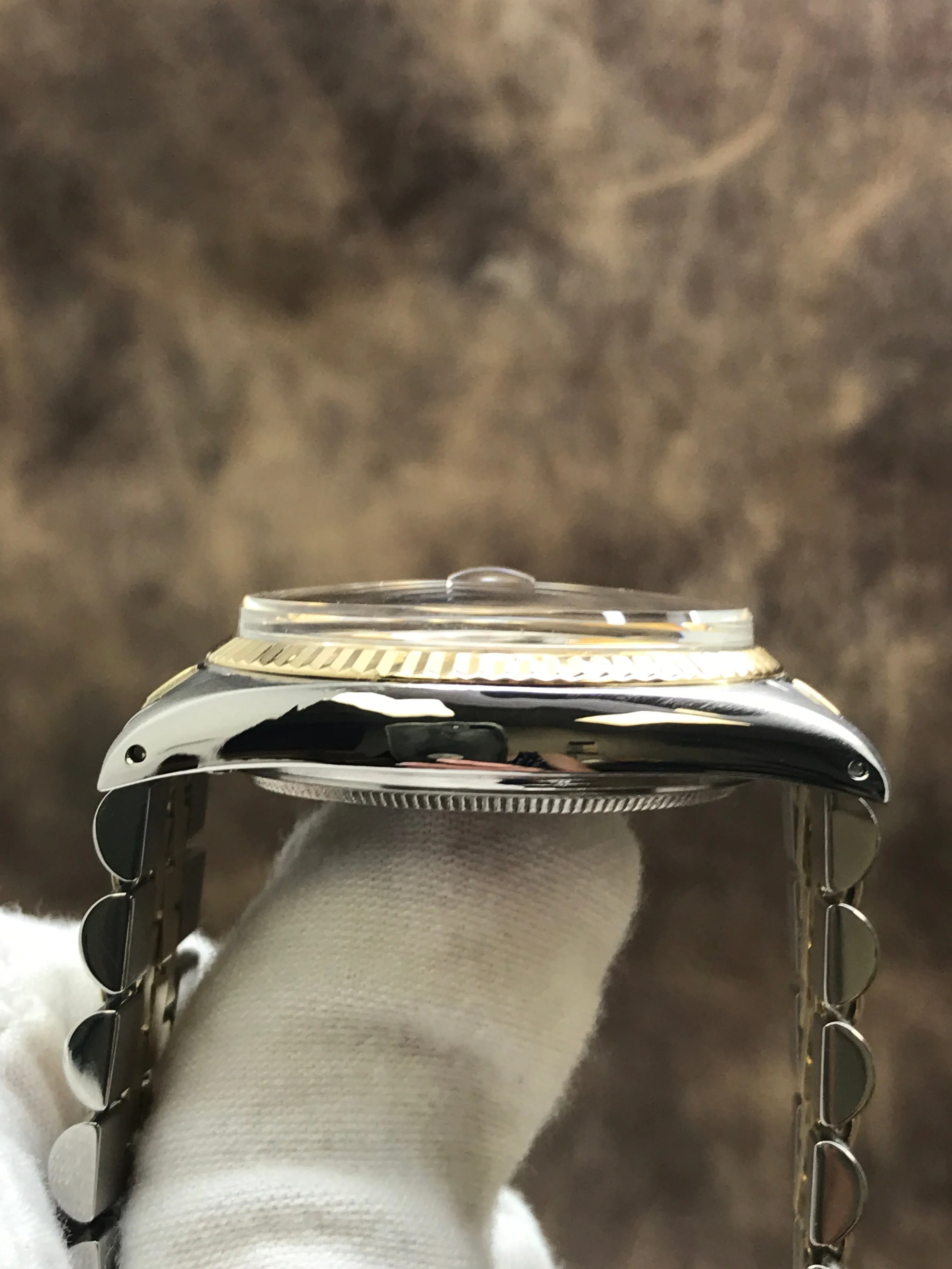 Rolex Datejust 36mm 16013 Champagne Dial Automatic Watch