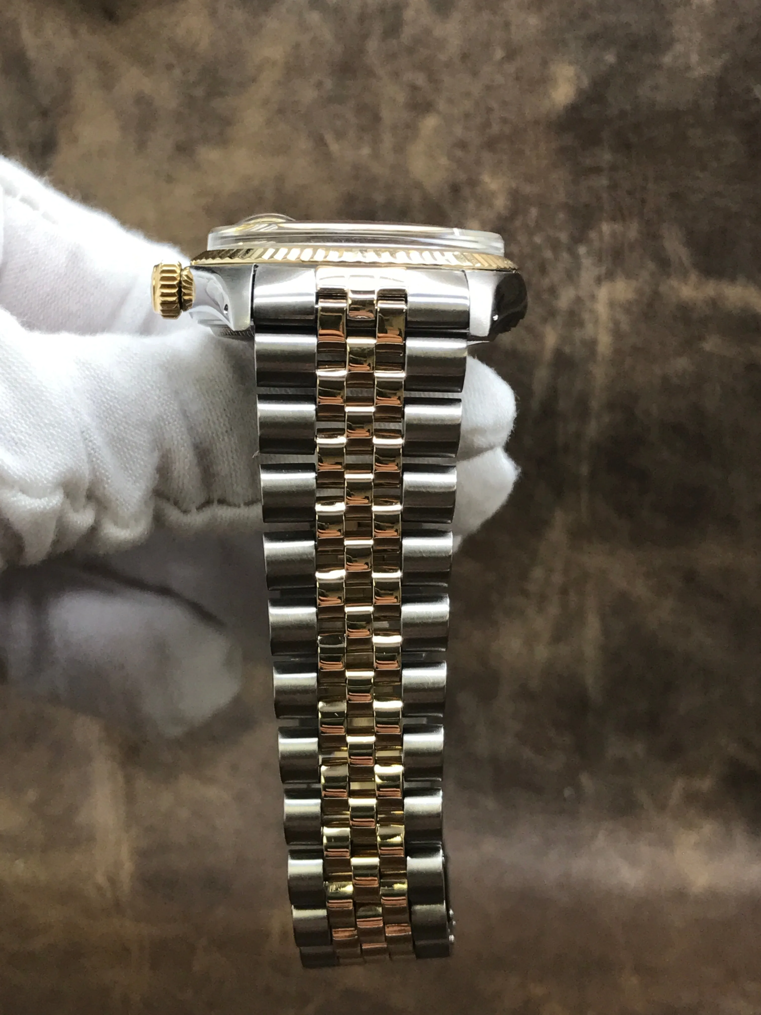 Rolex Datejust 36mm 16013 Champagne Dial Automatic Watch