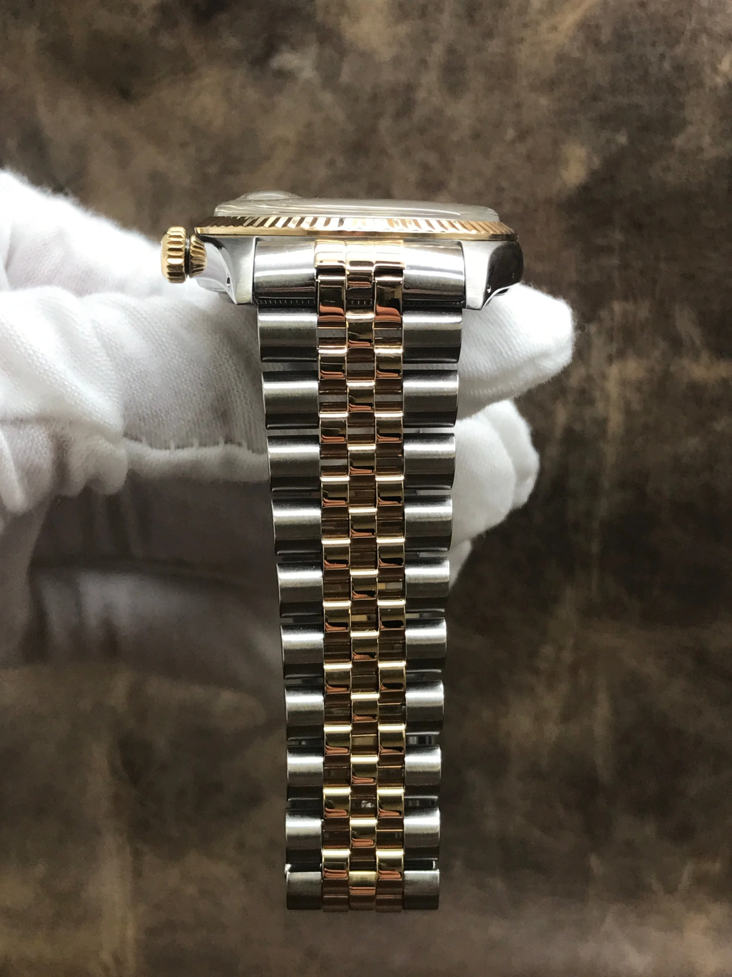 Rolex Datejust 36mm 16013 Champagne Dial Automatic Watch