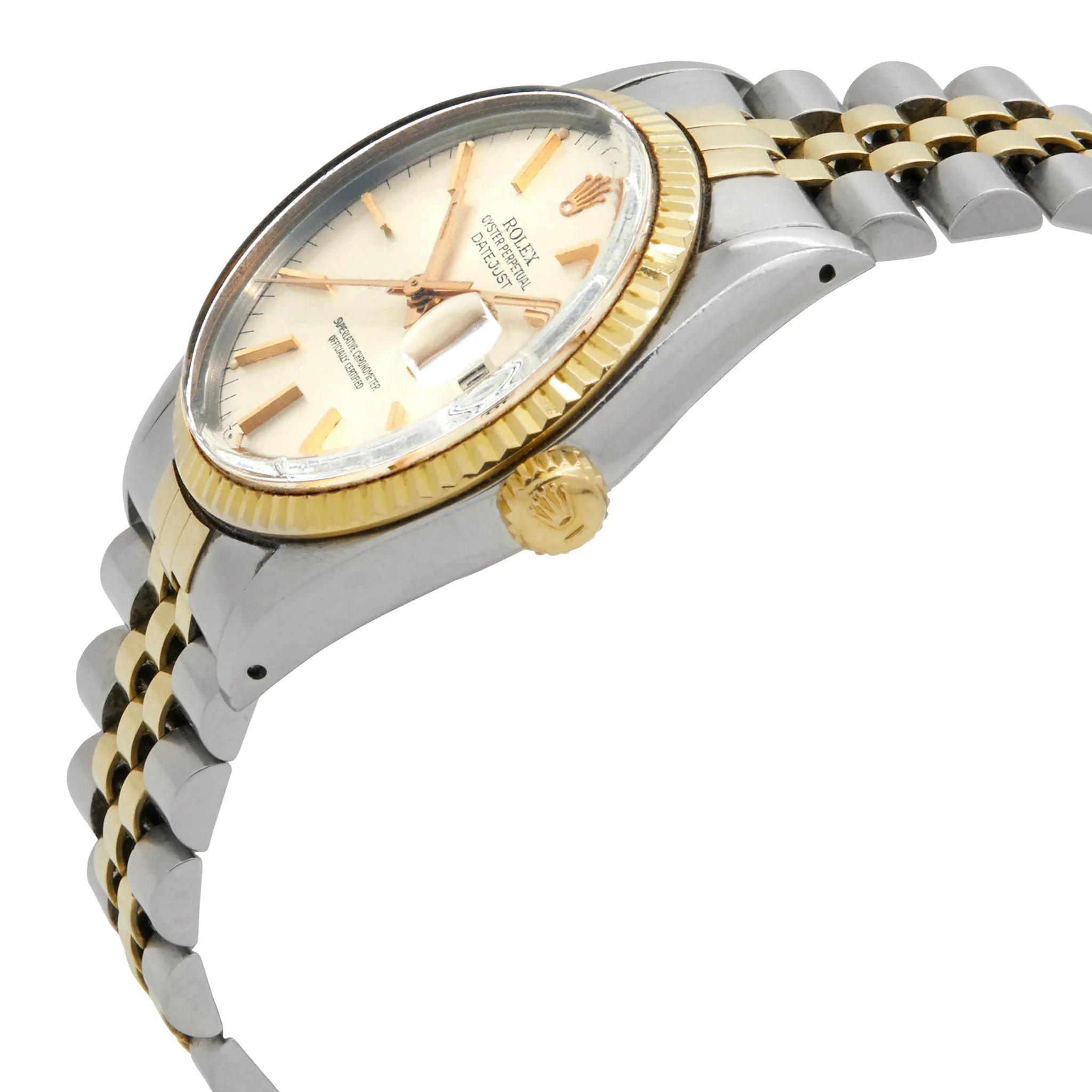 Rolex Datejust 36mm 16013 Silver Dial Automatic Watch